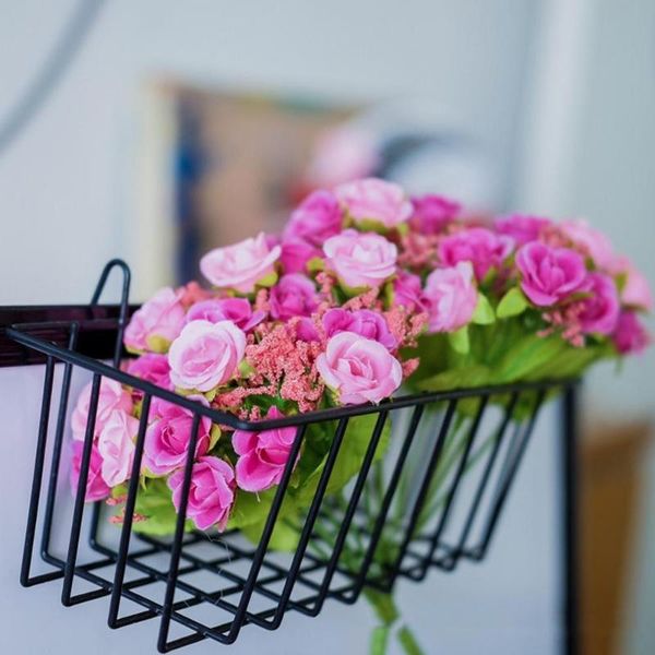 

decorative flowers & wreaths wedding bouquet fake silk flower home decor plastic rose artifical 21 head