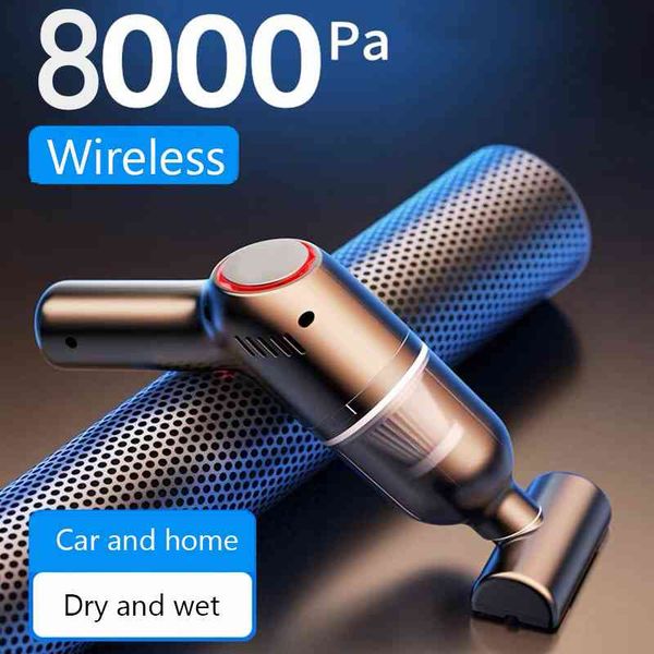 

portable with handheld vacuum cleaner car household dual-use 8000pa strong car vacuum cleaner