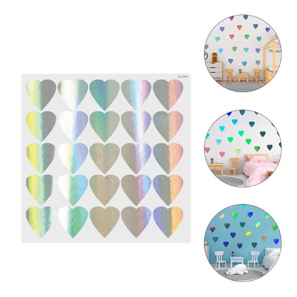 

wall stickers 5pcs vivid decals chic heart cartoon decorative