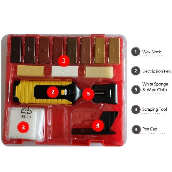 

professional hand tool sets floor furniture repair tools kit wood scratch covers remover hardwood laminate wooden cracks restored mending se