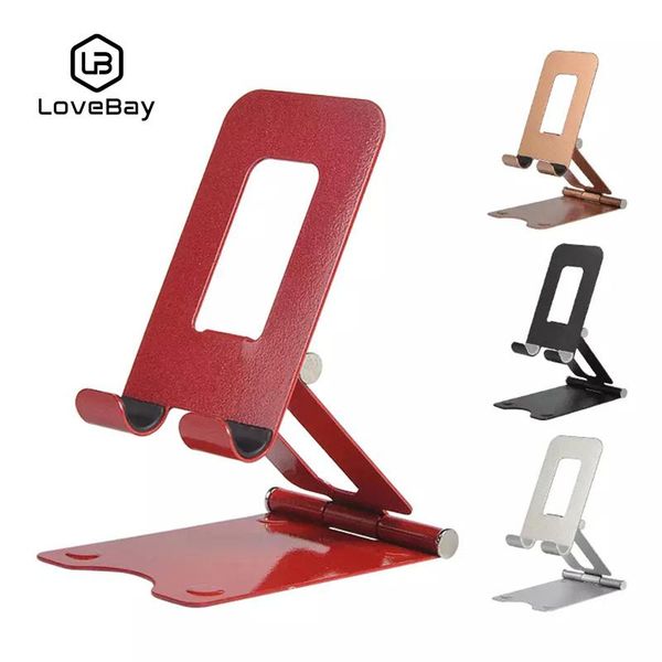 

cell phone mounts & holders lovebay portable foldable metal holder adjustable alloy tablet stand for 11 12 ipad desk desksupport