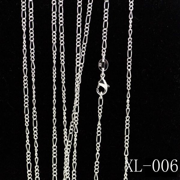 

2mm figaro necklace temperament charm women's clavicle chain chains, Silver