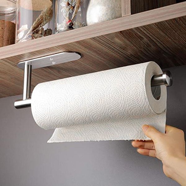 

toilet paper holders holder bathroom kitchen tissue roll stand stainless steel wall rack