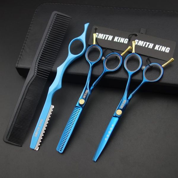 

hair scissors 5.5 inch professional dressing scissors/shears,cutting/thinning scissors/razor/thinningcomb hight quality-blue
