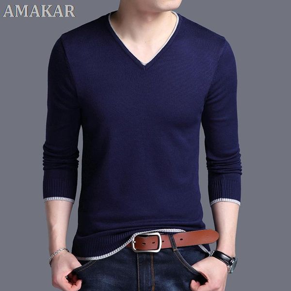 

men's sweaters sweater men fashion casual striped o-neck pull homme spring autumn cotton knitwear pullover clothing jersey, White;black