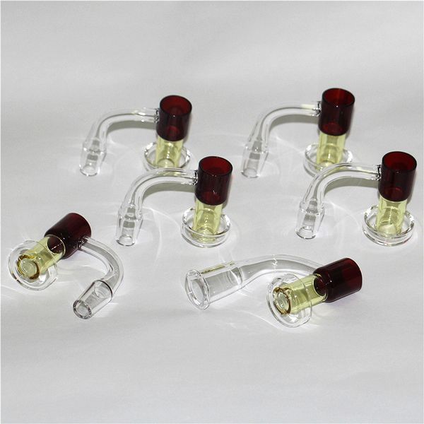 Preço por atacado Fumar TERP Slurpers Quartz Banger Nail com vidro Mármore Pearl Vacuum Slurper Nails Set para Bongs