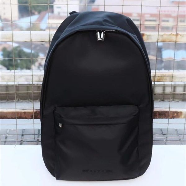 

backpack 2021aw alyx backpacks men women 1:1 jacquard 1017 9sm bag outer pocket safety buckle
