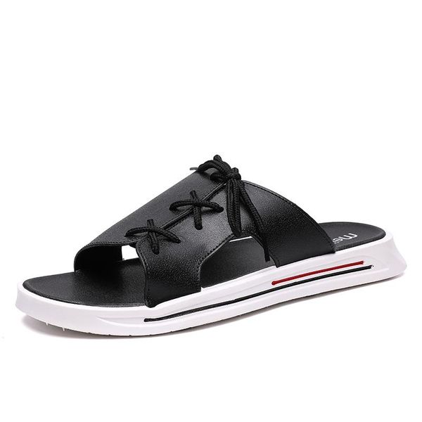 

summer slippers for men and women, household soft-soled slippers, non-slip comfortable shoes, Black