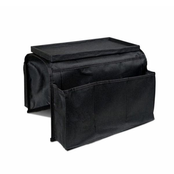 

storage bags sofa arm rest organizer chair settee couch table holder organiser tray mat remote control