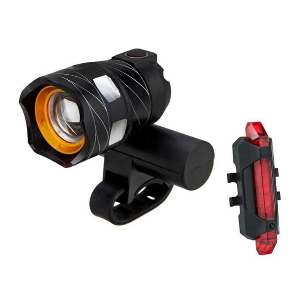 

bike lights led set,usb rechargeable back & head light lamp cycling sets,waterproofcycle