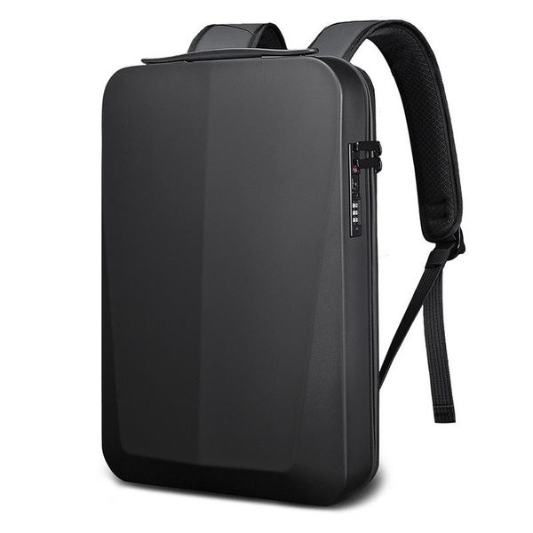 

backpack business hard shell computer bag men's lock anti-theft waterproof usb luggage mochila