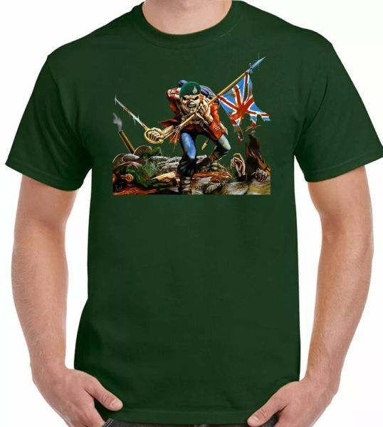 

royal marines t-shirt mens funny military commando marine the trooper, White;black