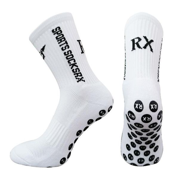 Sports Socks Rx Men Cycling Clue Glue Point Futebol Design não deslizamento para meias de corrida ao ar livre Basquete