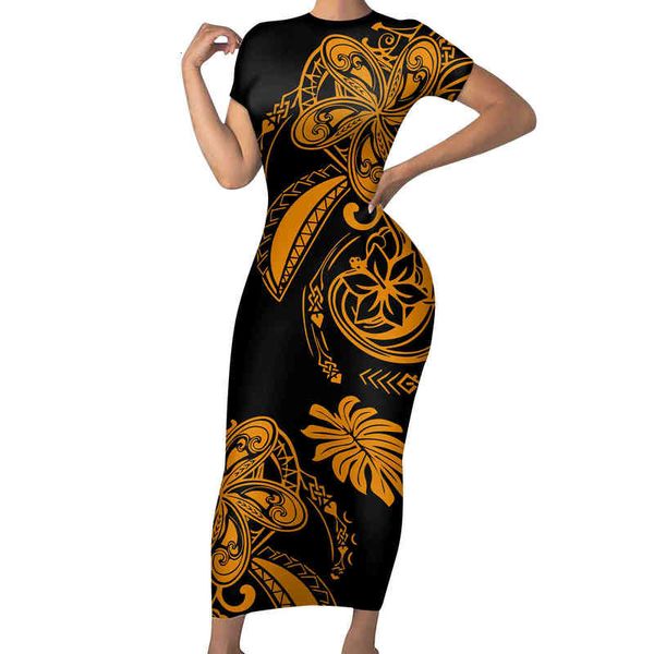 

long-sleeved dress round neck short sleeve hip wrap long women's dress, Black;gray