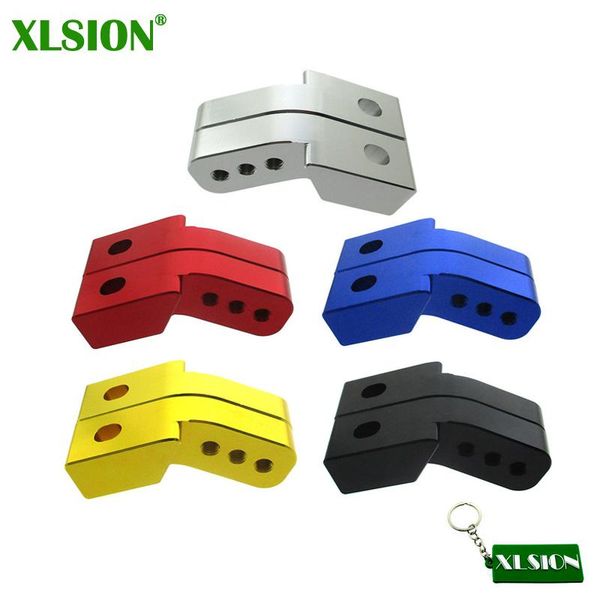 

pedals xlsion cnc ajustable footpeg extender riser bracket pit dirt bike motard
