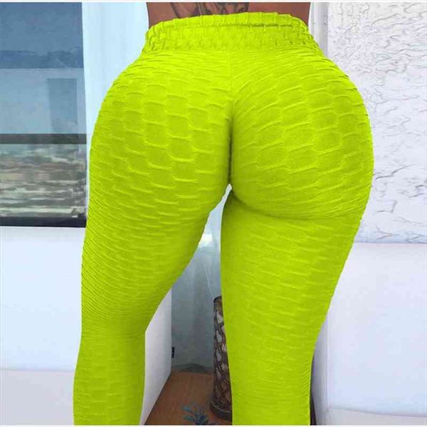 

the leggings solid color push ups girl women gym clothing high waist pants ms work out breathable tight black