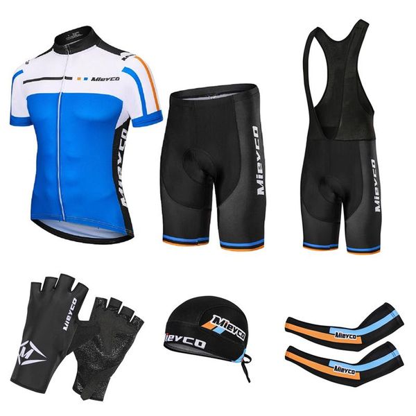 

racing sets 2021 blue cycling clothing male bike jersey set quick dry man maillot for bicycle summer 5d gel motorcycle accessories, Black;blue
