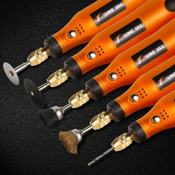 

professiona electric drills hand drill engraving pen mini dremel wood working tools cordless 3.6v grinder with accessory