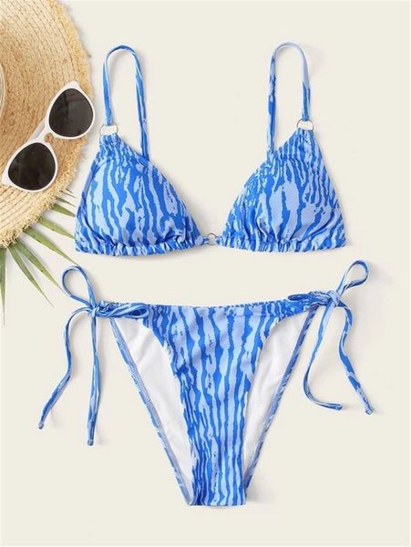 

2021 split women swimsuit bikini, White;black