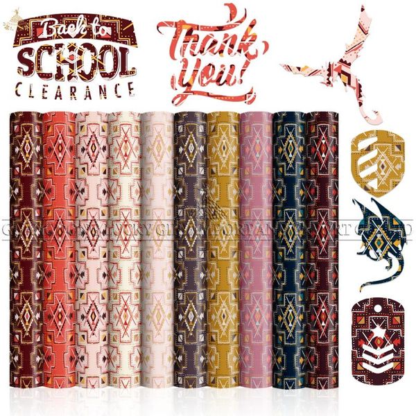 

window stickers lucky goddness sublimation 10 pcs 12x12" bohemia infusible transfer ink sheets for cricut joy t-shirt