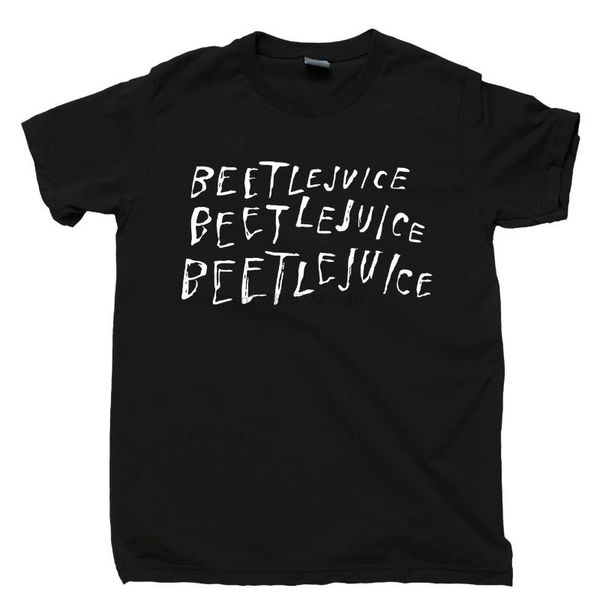 

men's t-shirts beetlejuice t shirt tim ghost movie tee, White;black