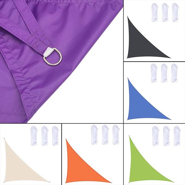 

shade 3*4*5m right-angle sail with 3 2.5m ropes suitable for terrace ultraviolet rays outdoor facilities activity sand