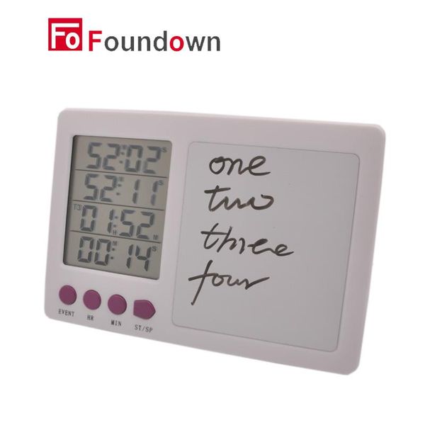 

timers large lcd 4 channel digital kitchen timer count down up tablets kt002