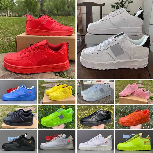 

1 mens women shoes off mca blue white red silver metallic volt 2.0 low black green gner designer sneakers 36-45