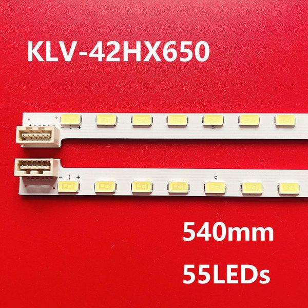 

strips led backlight strip 55 lamp for sony 42"tv klv-42hx650 42ex410 42"v6 edge fhd-3 3660l-0374a v11 6920l-0117a -0117b