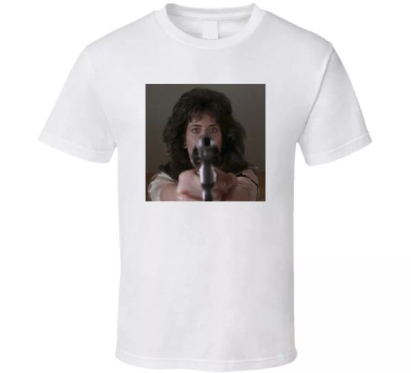 

goodfellas karen gun trending mob movie fan t shirt, White;black