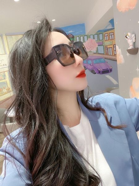 

sunglasses with box classic vintage square women oversized men black luxury sun glasses goggle oculos uv400, White;black