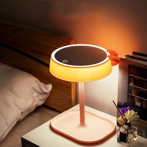 

mirrors deskdecorative usb charging touch screen mirror with fill light led storage vanity beauty