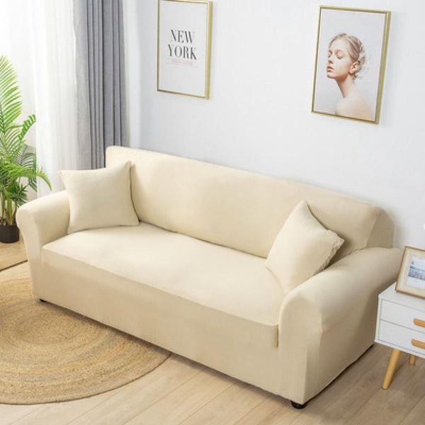 

chair covers elastic tight cover sofa all four seasons universal single solid color ground wool fabric