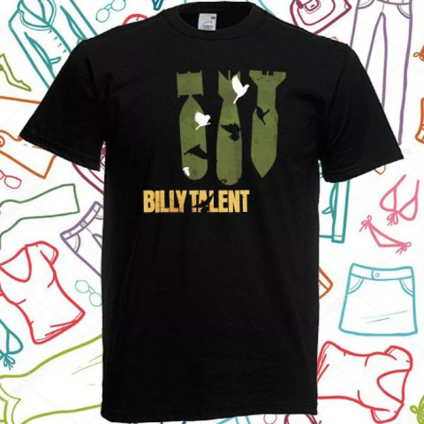 

billy talent iii men's black t-shirt size s to 3xl, White;black