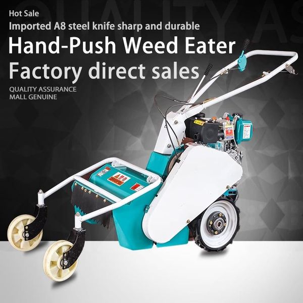 

watering equipments weeding height 15-100cm four rounds self-propelled gasoline/diesel orchard farm field machine equipment