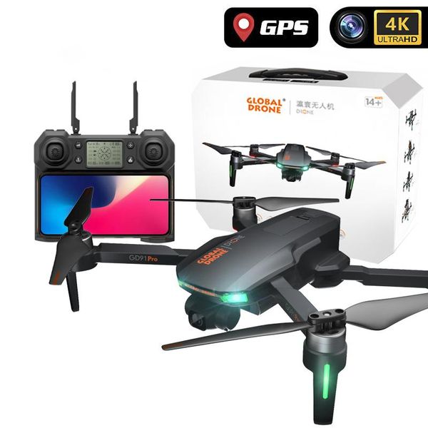 

120 degree wide-angle hd 4k gps drone with camera 2-axis profesional dron quadrocopter vs sg906 f11 drones