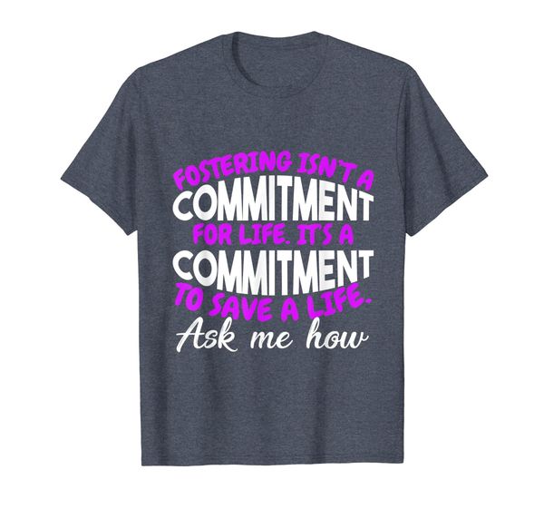 

fostering adoption tshirt - foster parents commitment tee, White;black