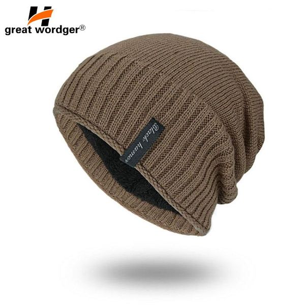 

winter windproof hiking caps men warm thermal knit hat fleece balaclava beanies ski bike motorcycle helmet outdoor hats, Black;white