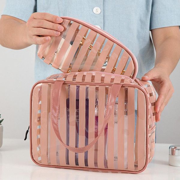 

cosmetic bags & cases bag travel waterproof wash toiletry makeup organizer case