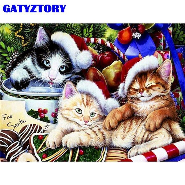 

paintings gatyztory picture by numbers unique christmas gift for kids beginner handpainted drawing on canvas acrylic art po home decor