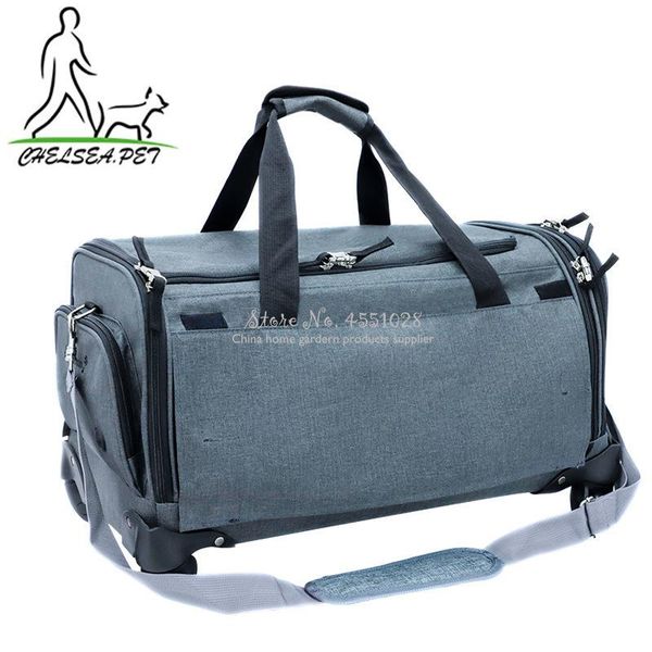 

dog car seat covers 2021 breathable collapsible pet cart universal wheel portable bag out travel bags for small dogs