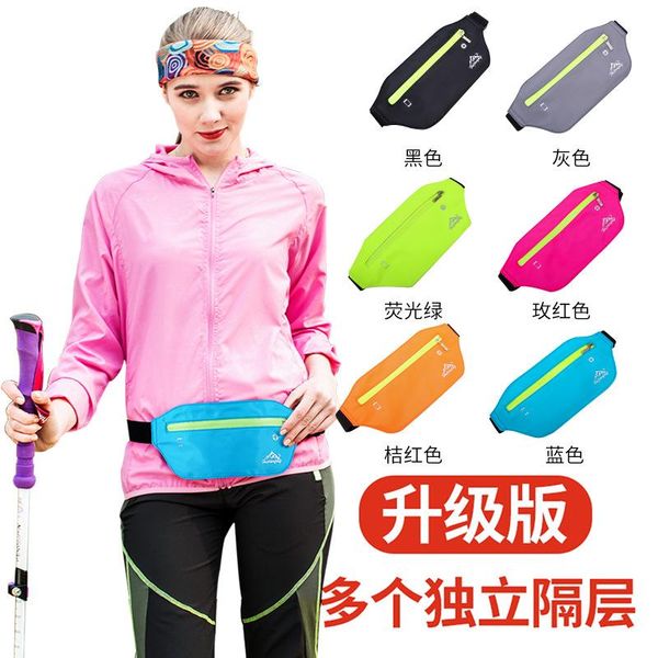 

waist bags sports outdoor running waistbag fashion waterproof mobile phone fanny pack men and women belt purse sac crossbody bag