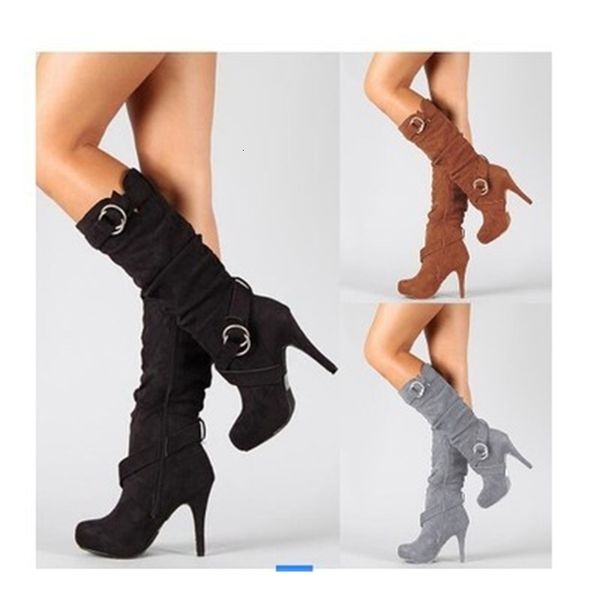 

boots woman long, Black