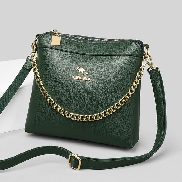

genuine leather shoulder tote bags for women messenger bucket shopping bag luxury designer handbag blue evening clucth purse
