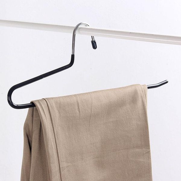 

hangers & racks metal open-end non slip slacks pant trouser organizers set vc