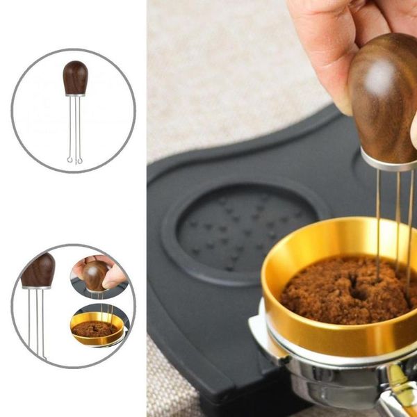 

coffee filters portable durable espresso stirrer tool solid leveling reusable for bar
