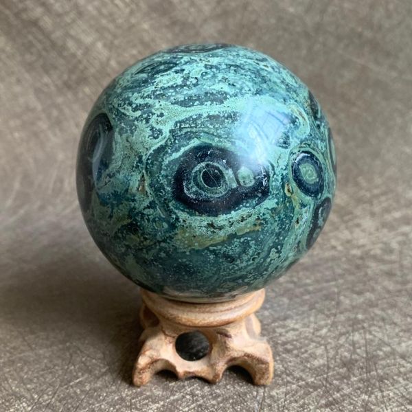 

novelty items 552g natural malachite peacock eye sphere polished quartz crystal ball home decoration k002