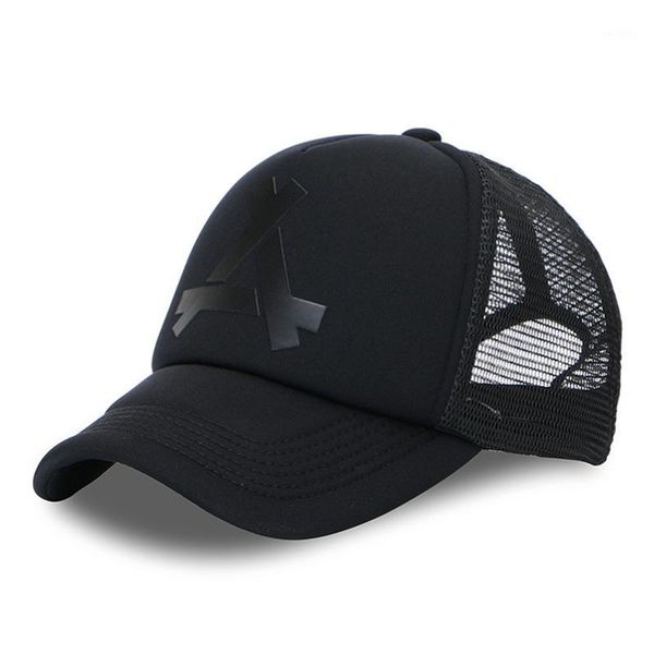 

ball caps fashion baseball cap men women outdoor hat breathable adjustable summer mesh, Blue;gray