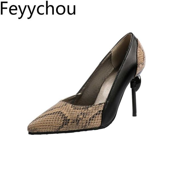 

dress shoes women's pumps super high heel spring autumn slip-on basic pointed toe pu 2021 fashion party wedding black silver