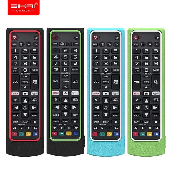

silicone case for lg smart tv remote akb75095307 akb75375604 akb75675304 shockproof protective cover controlers